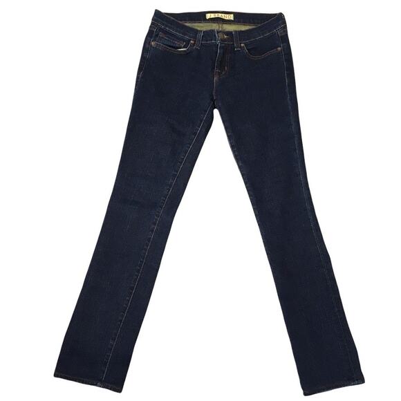 J Brand Jeans Low Rise Pencil‎ Leg Boss Dark Wash Denim Pants Skinny Women's 26 - Picture 1 of 16